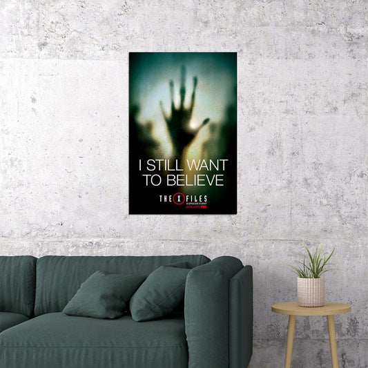 X-files Movie Mulder And Scully Drama Crime Poster Wall Art Print Home Wall Decor - xonomax