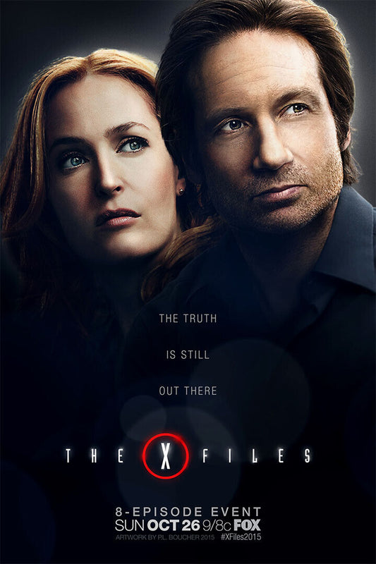 X-files Fight The Future Movie Drama Mystery Poster Wall Art Print Home Wall Decor - xonomax