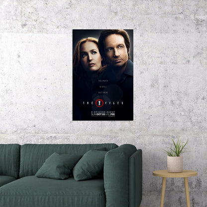 X-files Fight The Future Movie Drama Mystery Poster Wall Art Print Home Wall Decor - xonomax