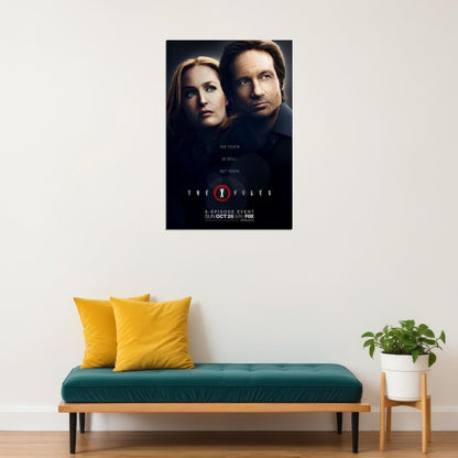X-files Fight The Future Movie Drama Mystery Poster Wall Art Print Home Wall Decor - xonomax