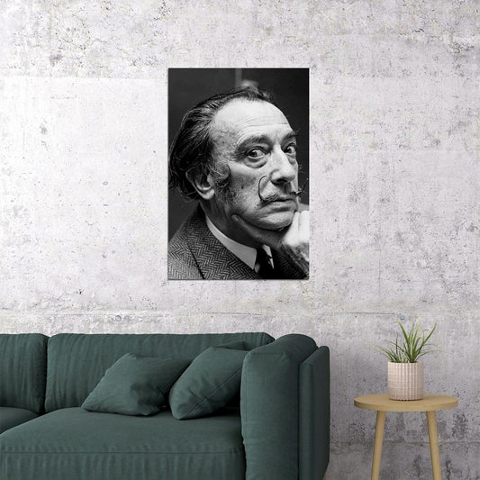 Portrait Dali Vintage Poster Wall Art Print Home Wall Decor - xonomax