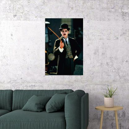 Charlie Chaplin Producer Silent Actor Poster Wall Art Print Home Wall Decor - xonomax