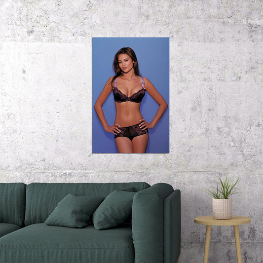 Gabrielle Richens Posed Female Model Picture Poster Wall Art Print Home Wall Decor - xonomax