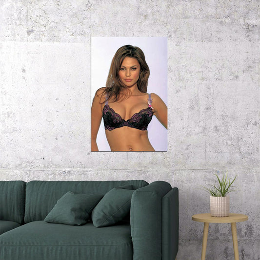 Gabrielle Richens Posed Sexy Female Model Poster Wall Art Print Home Wall Decor - xonomax