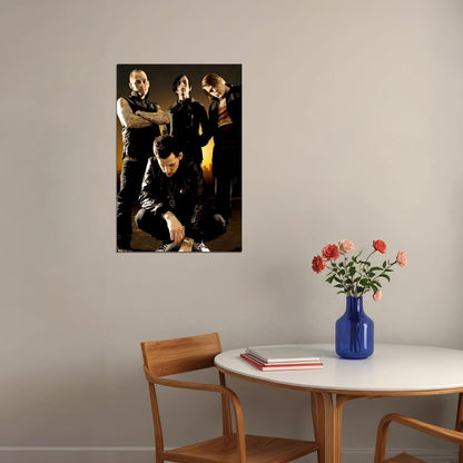 Good Charlotte Group Pose Musicians Picture Poster Wall Art Print Home Wall Decor - xonomax
