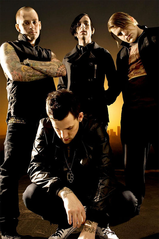 Good Charlotte Group Pose Musicians Picture Poster Wall Art Print Home Wall Decor - xonomax