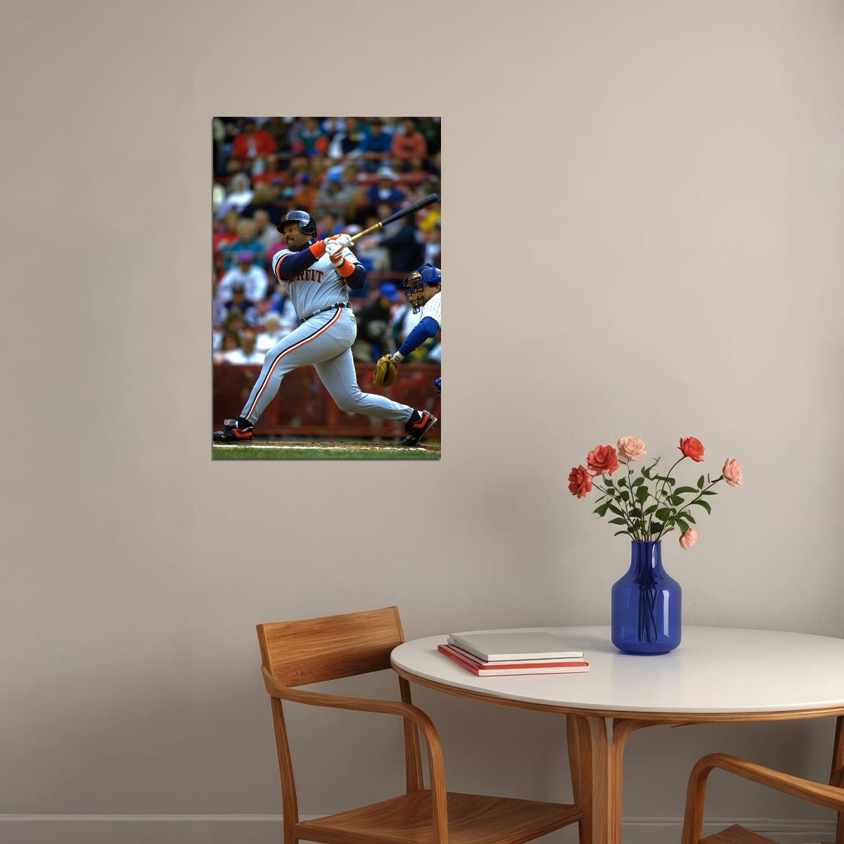Baseball Cecil Fielder Detroit Poster Wall Art Print Home Wall Decor - xonomax