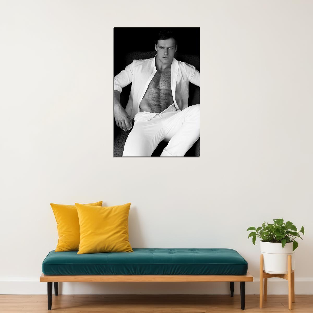 Todd Fournier Sexy Male Model Perfect Form Poster Wall Art Print Home Wall Decor - xonomax