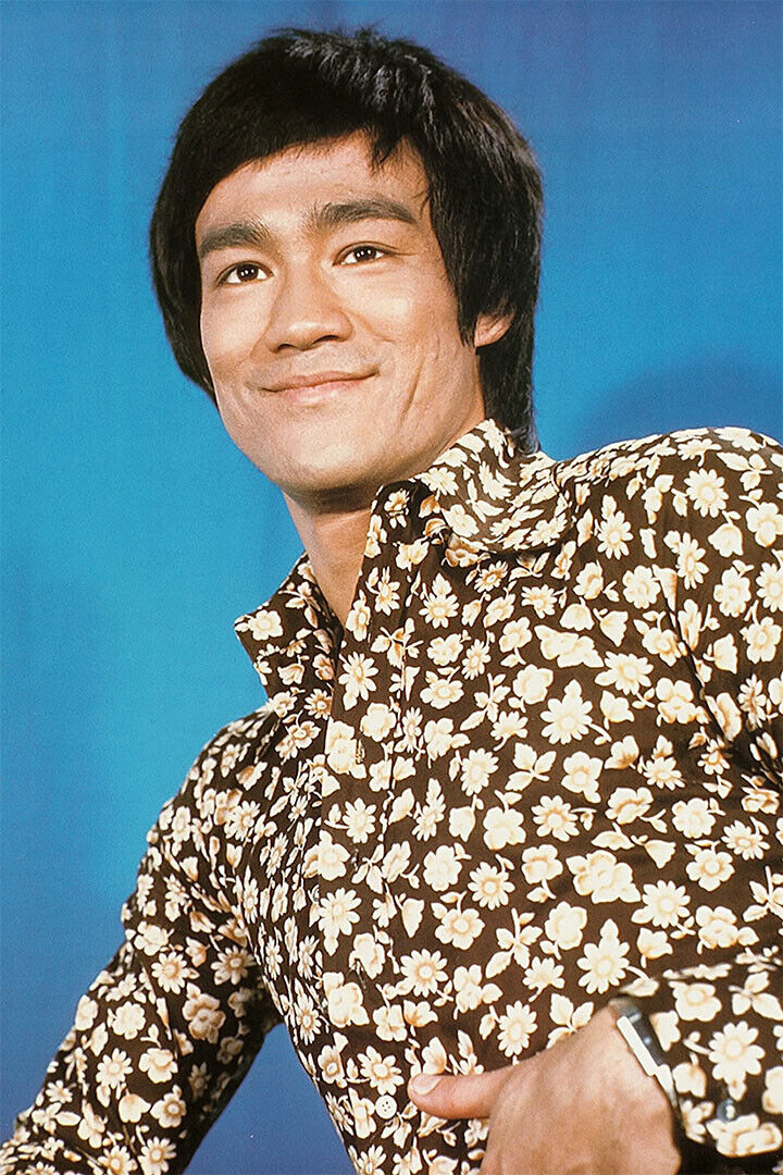 Bruce Lee Actor Karate Maker Yellow Moon Poster Wall Art Print Home Wall Decor - xonomax