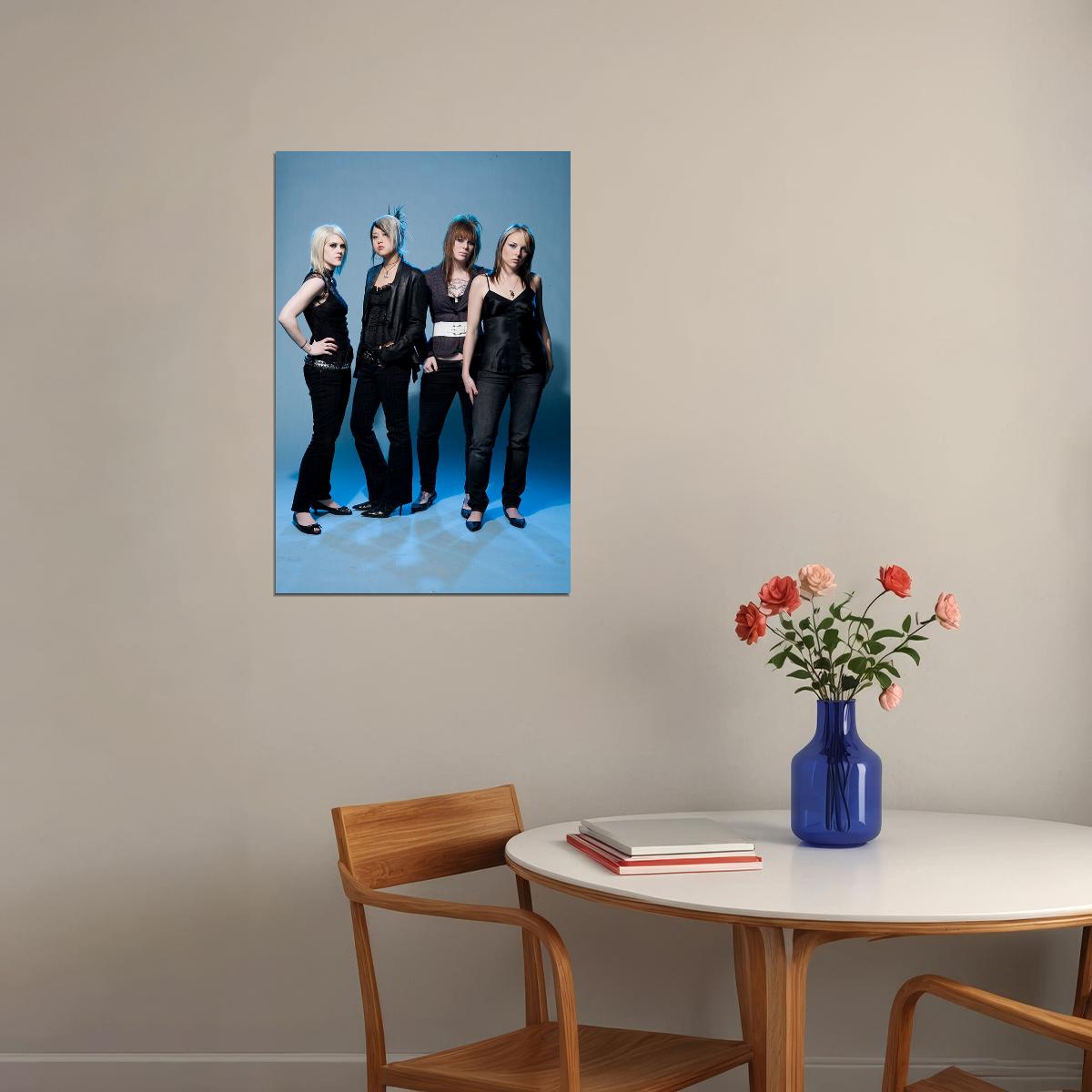 Kittie Female Metal Band Musicians Picture Poster Wall Art Print Home Wall Decor - xonomax