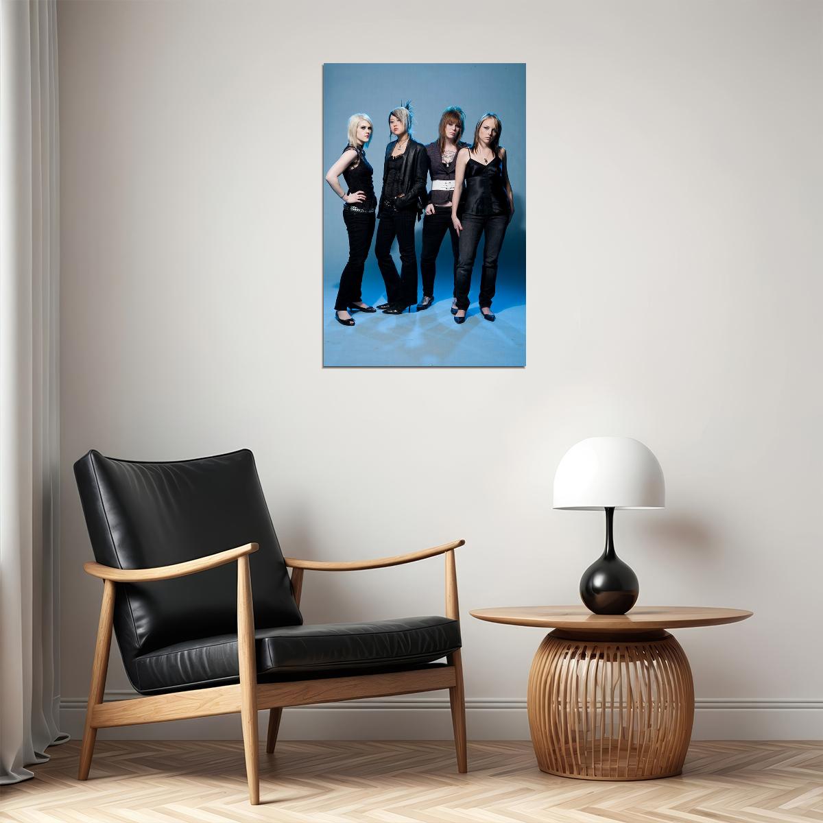 Kittie Female Metal Band Musicians Picture Poster Wall Art Print Home Wall Decor - xonomax