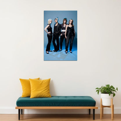 Kittie Female Metal Band Musicians Picture Poster Wall Art Print Home Wall Decor - xonomax