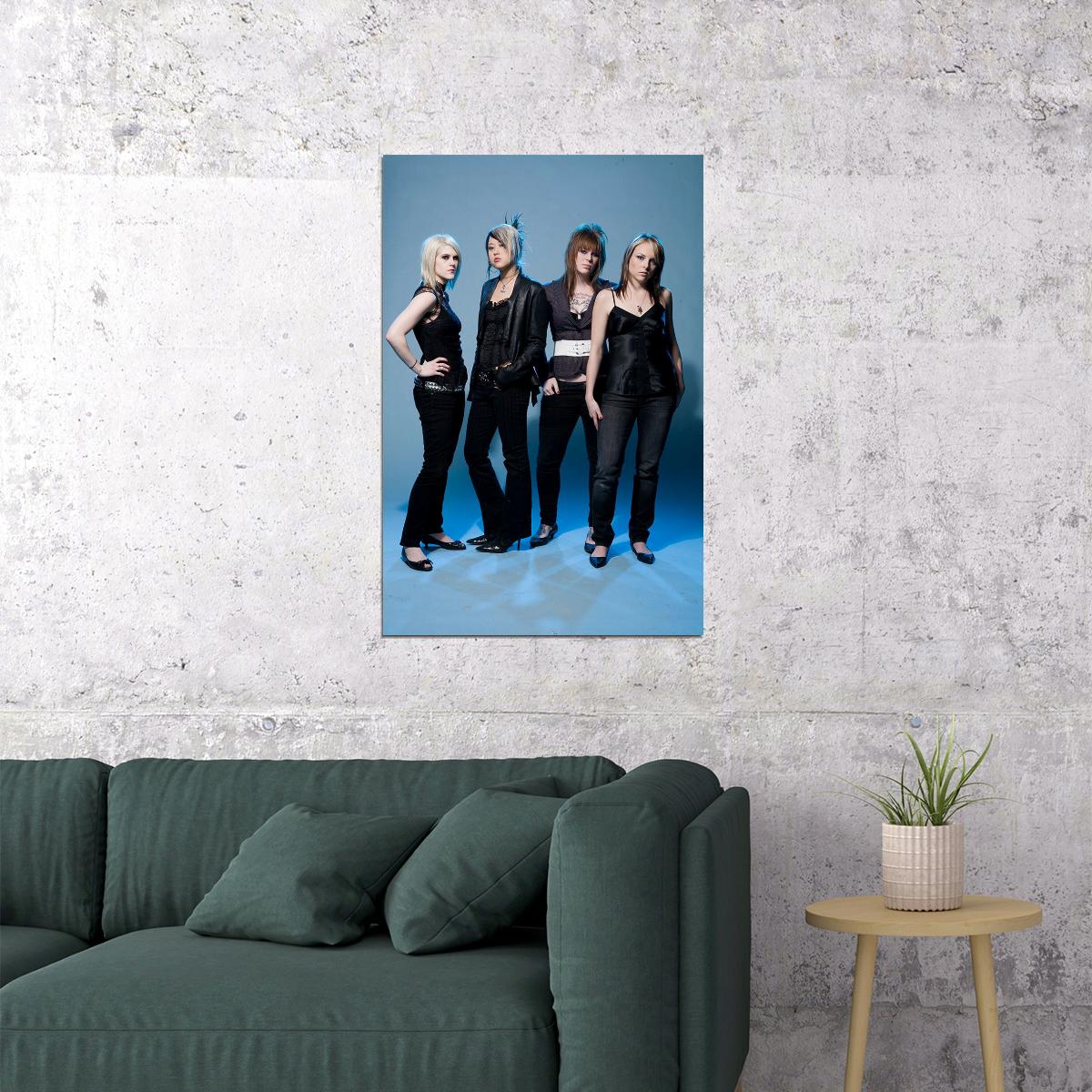 Kittie Female Metal Band Musicians Picture Poster Wall Art Print Home Wall Decor - xonomax