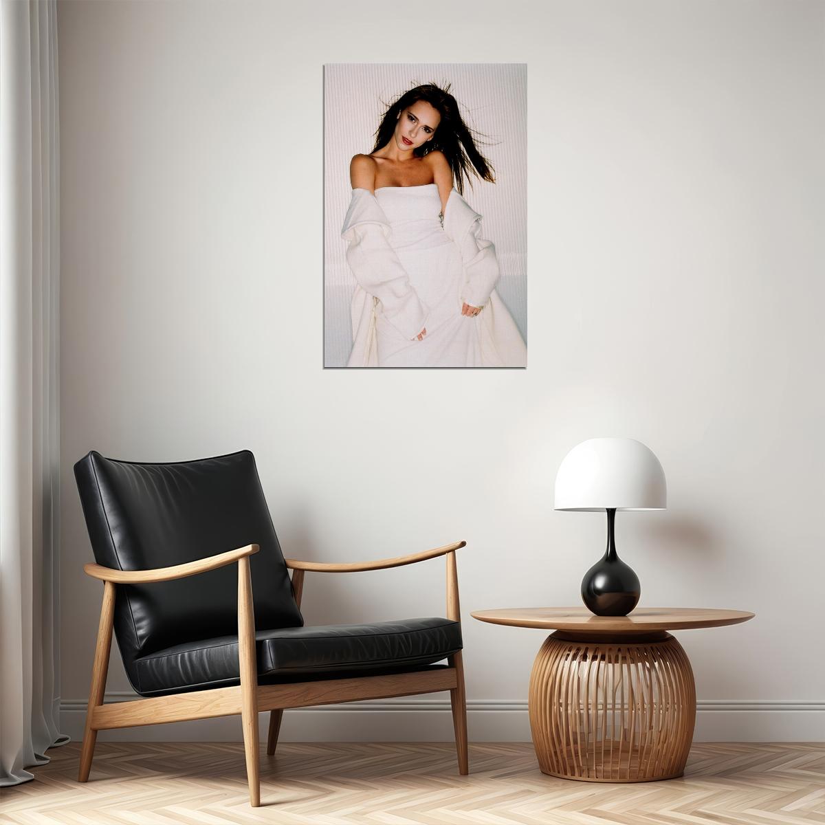 Jennifer Love Hewitt With White Dress Actor Poster Wall Art Print Home Wall Decor - xonomax