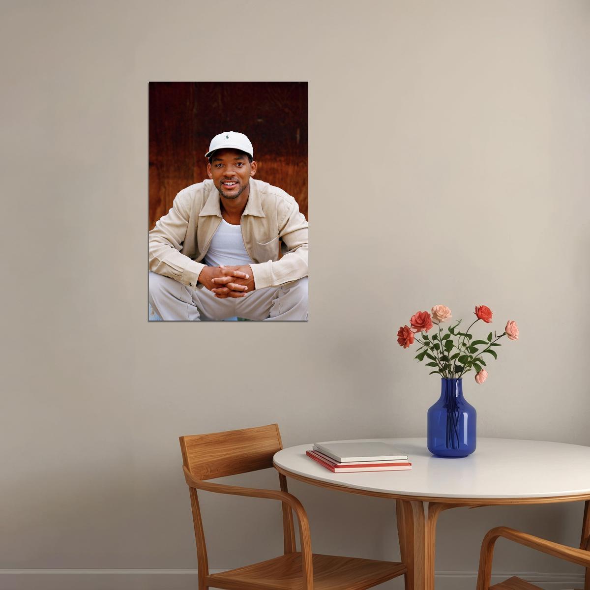 Will Smith Posed Producer Movie Actor Poster Wall Art Print Home Wall Decor - xonomax