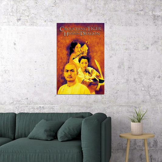 Crouching Tiger Hidden Dragon Movie Action Poster Wall Art Print Home Wall Decor - xonomax