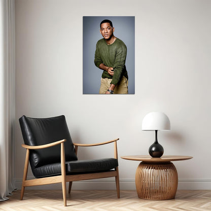 Will Smith Posed Producer Movie Actor Poster Wall Art Print Home Wall Decor - xonomax