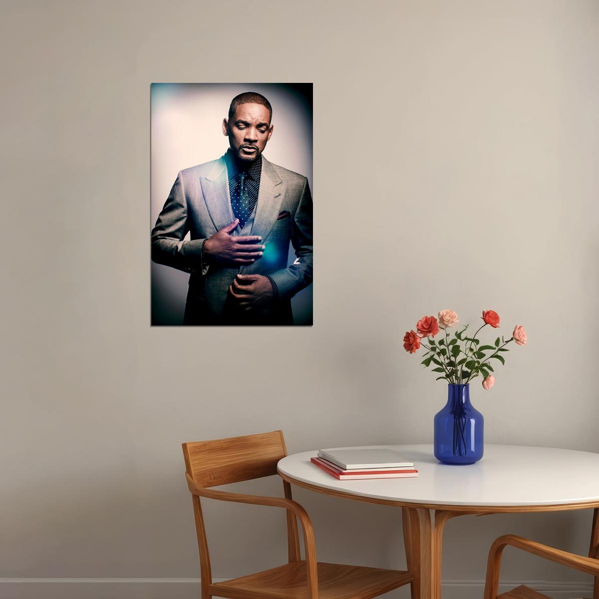Will Smith Posed Producer Movie Actor Picture Poster Wall Art Print Home Wall Decor - xonomax