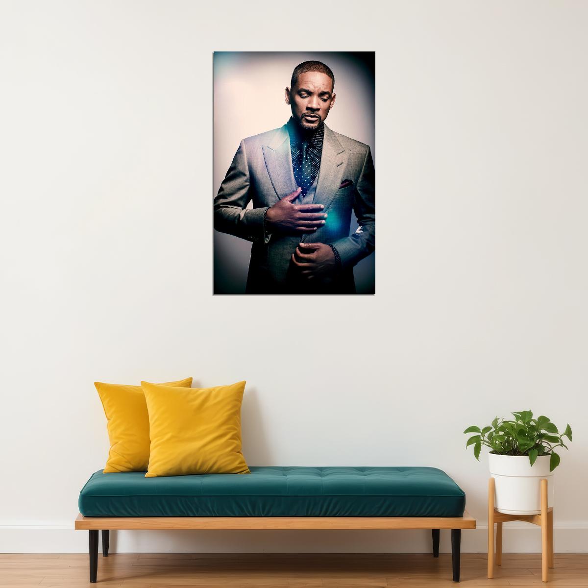 Will Smith Posed Producer Movie Actor Picture Poster Wall Art Print Home Wall Decor - xonomax