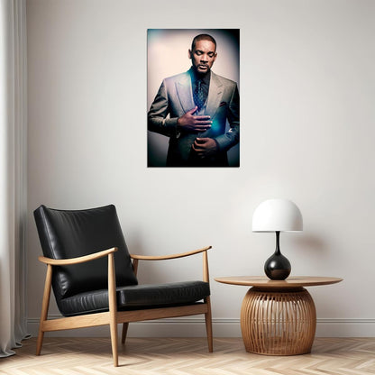 Will Smith Posed Producer Movie Actor Picture Poster Wall Art Print Home Wall Decor - xonomax