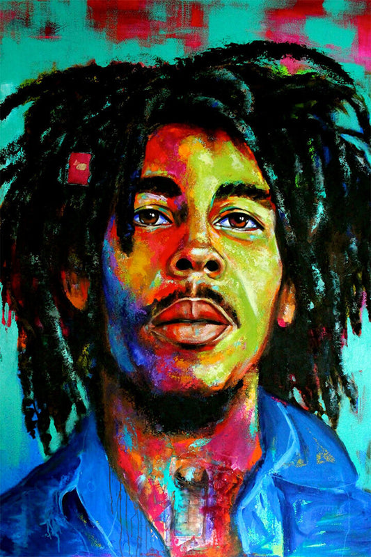 Bob Marley Natural Mystic Reggae Poster Wall Art Print Home Wall Decor - xonomax