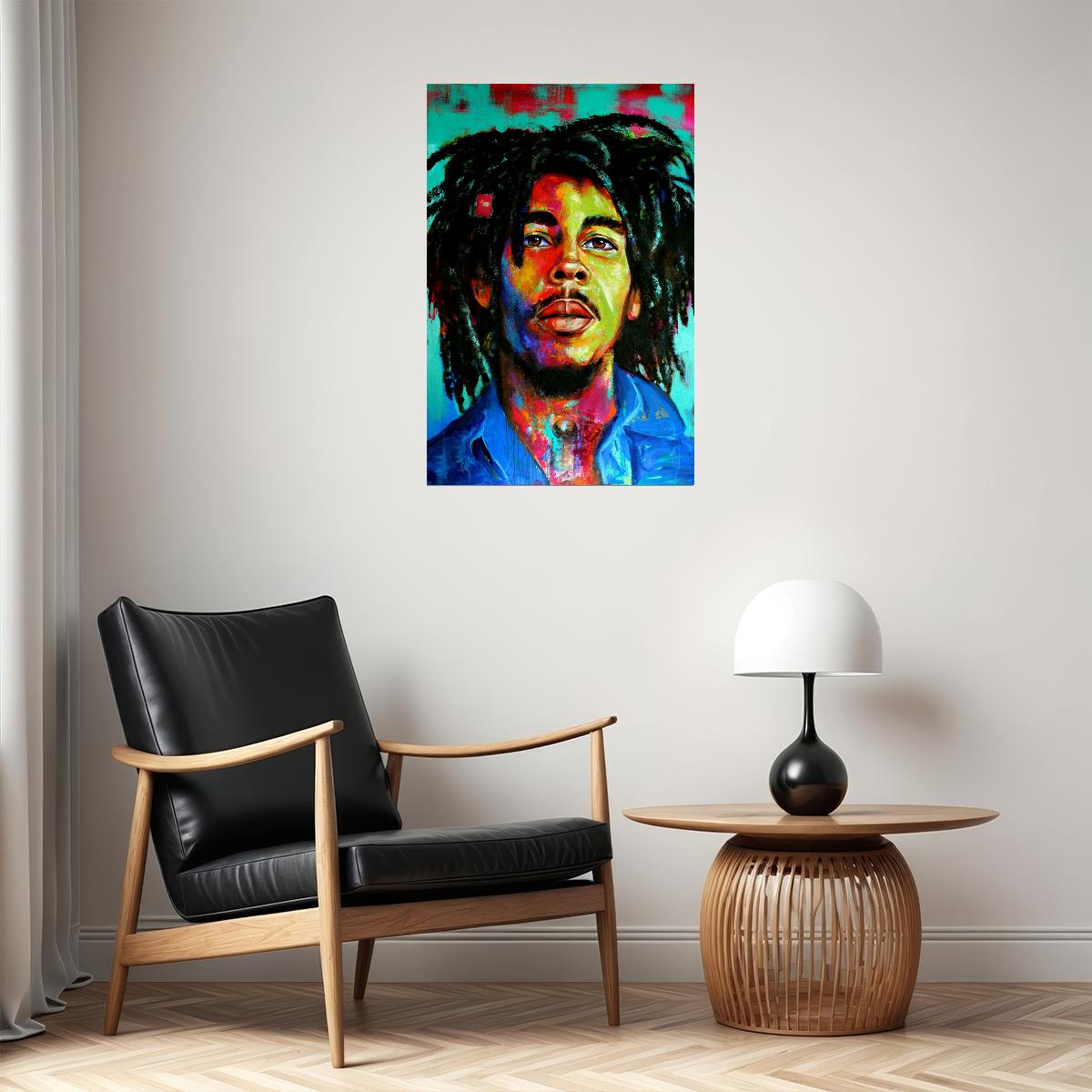 Bob Marley Natural Mystic Reggae Poster Wall Art Print Home Wall Decor - xonomax