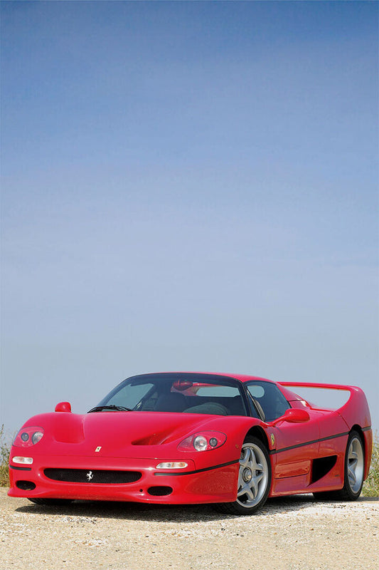 Cars Ferrari Fi50 Road And Track Picture Poster Wall Art Print Home Wall Decor - xonomax