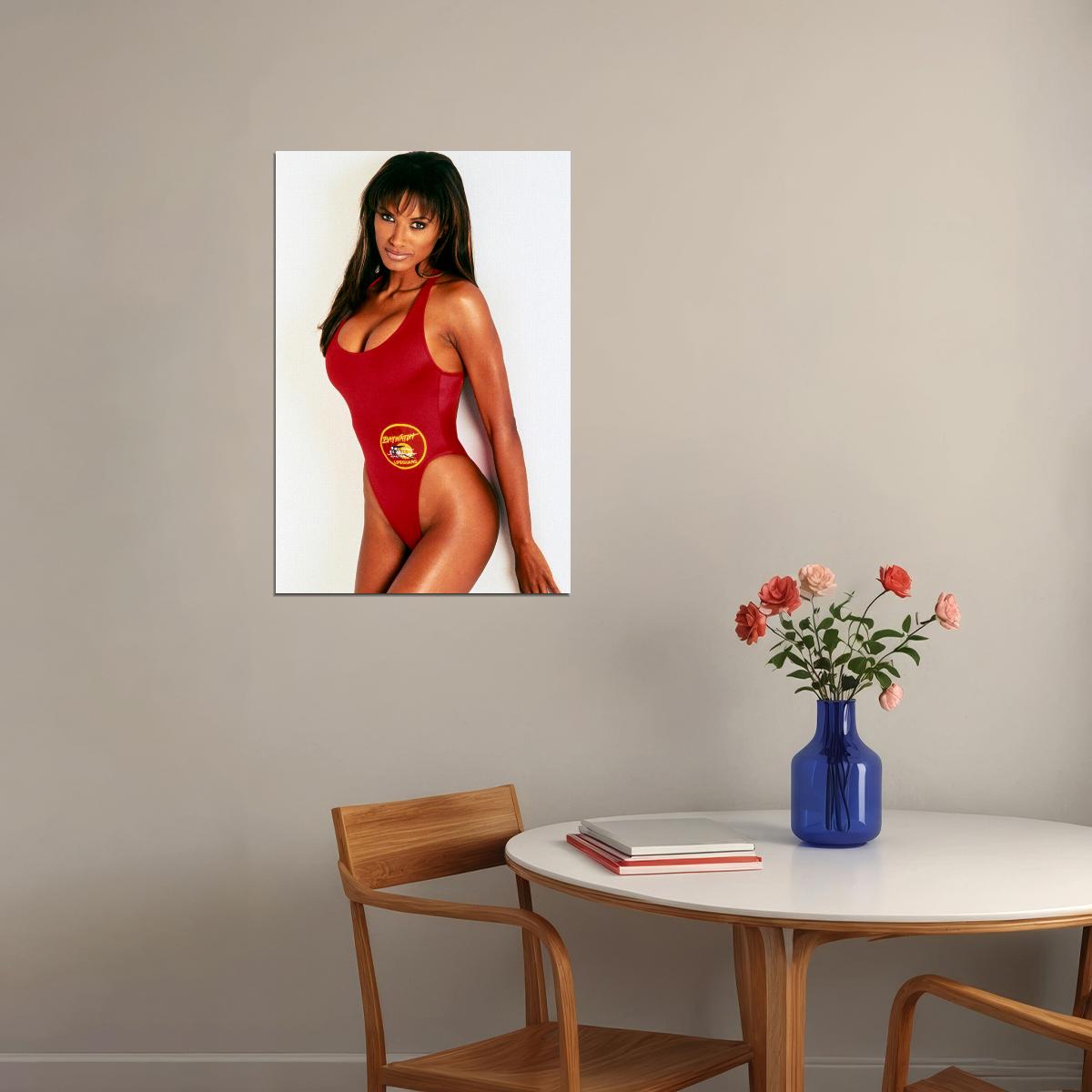 Traci Bingham Sexy Model Fan Club Of America Poster Wall Art Print Home Wall Decor - xonomax