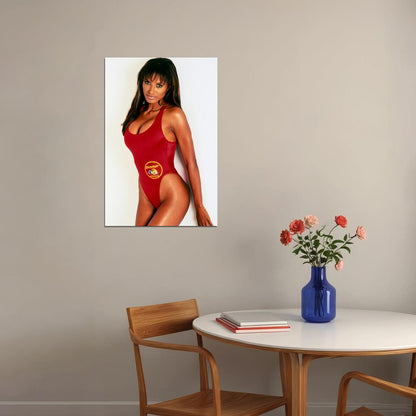 Traci Bingham Sexy Model Fan Club Of America Poster Wall Art Print Home Wall Decor - xonomax