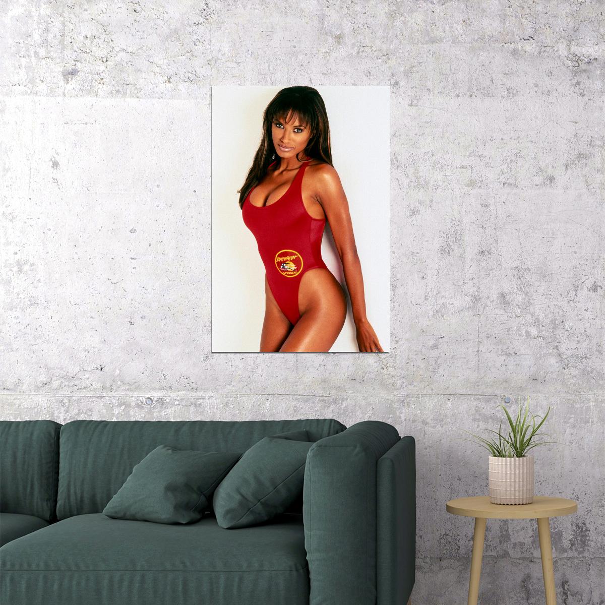 Traci Bingham Sexy Model Fan Club Of America Poster Wall Art Print Home Wall Decor - xonomax