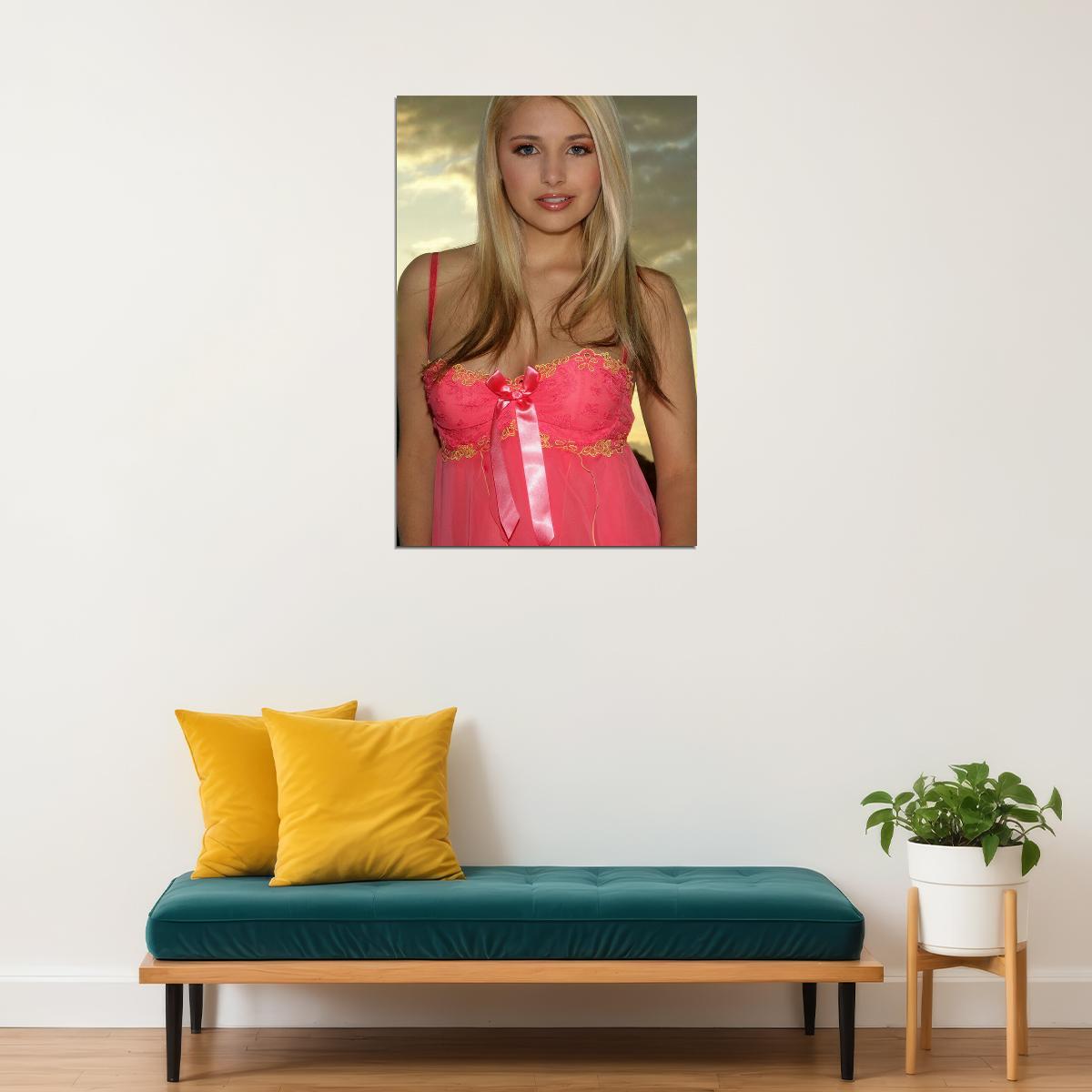 Fan Club Of America Sandy Sexy Model Poster Wall Art Print Home Wall Decor - xonomax