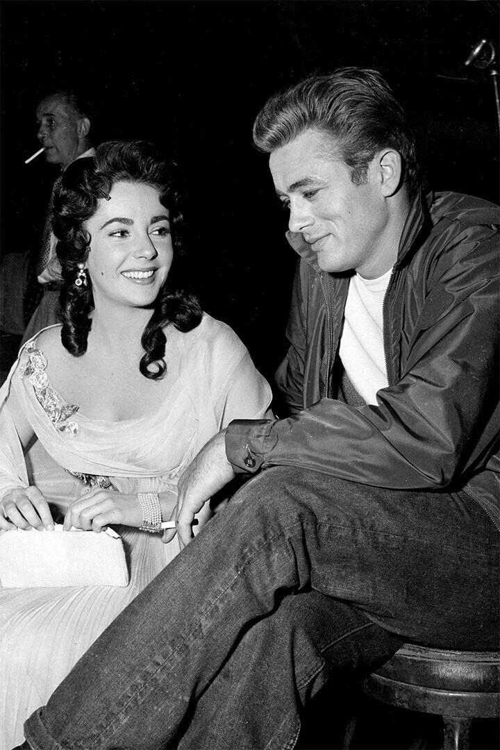 James Dean And Liz Taylor Movie Giant Artists Poster Wall Art Print Home Wall Decor - xonomax