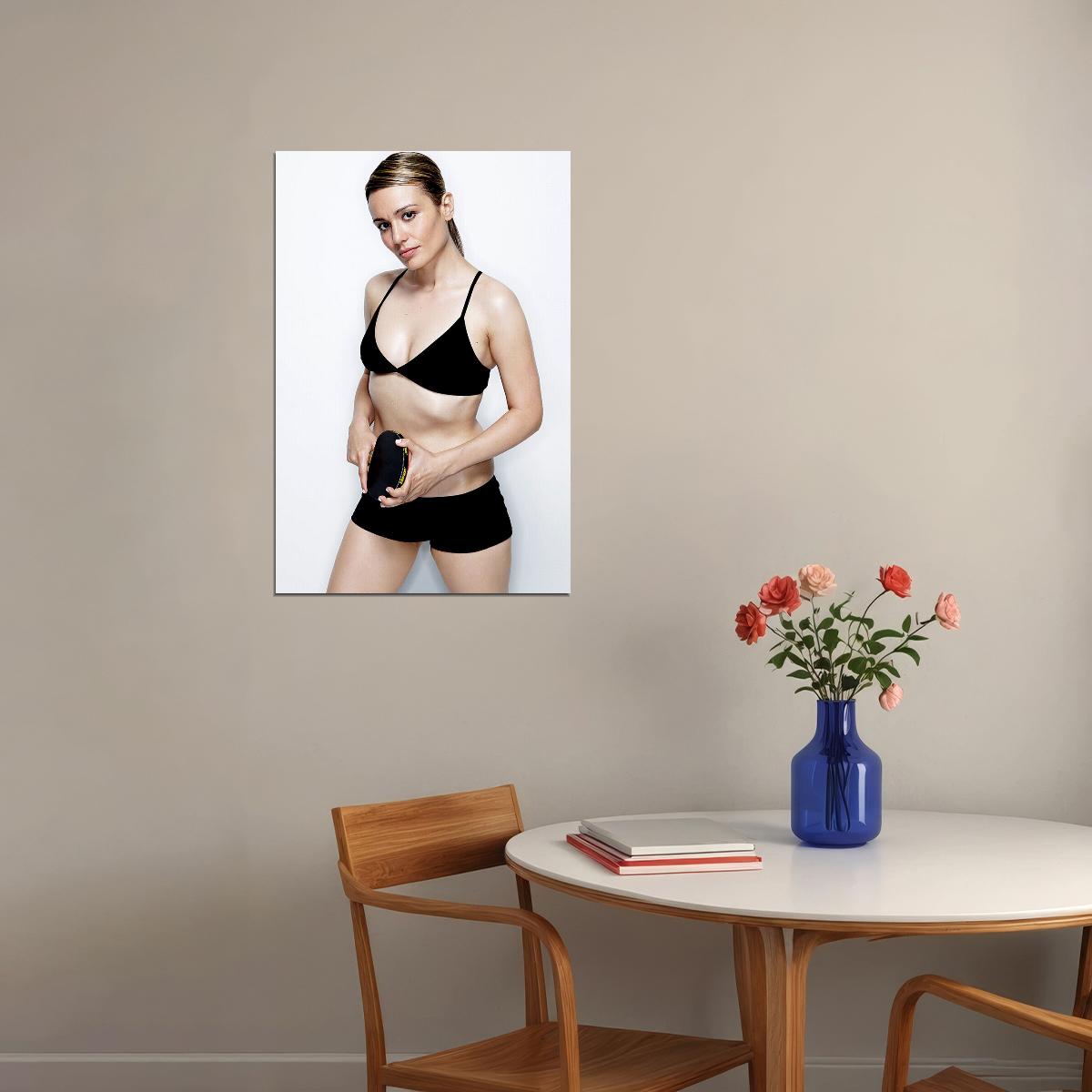 Claire Bevilacqua Female Athlete Sport Poster Wall Art Print Home Wall Decor - xonomax