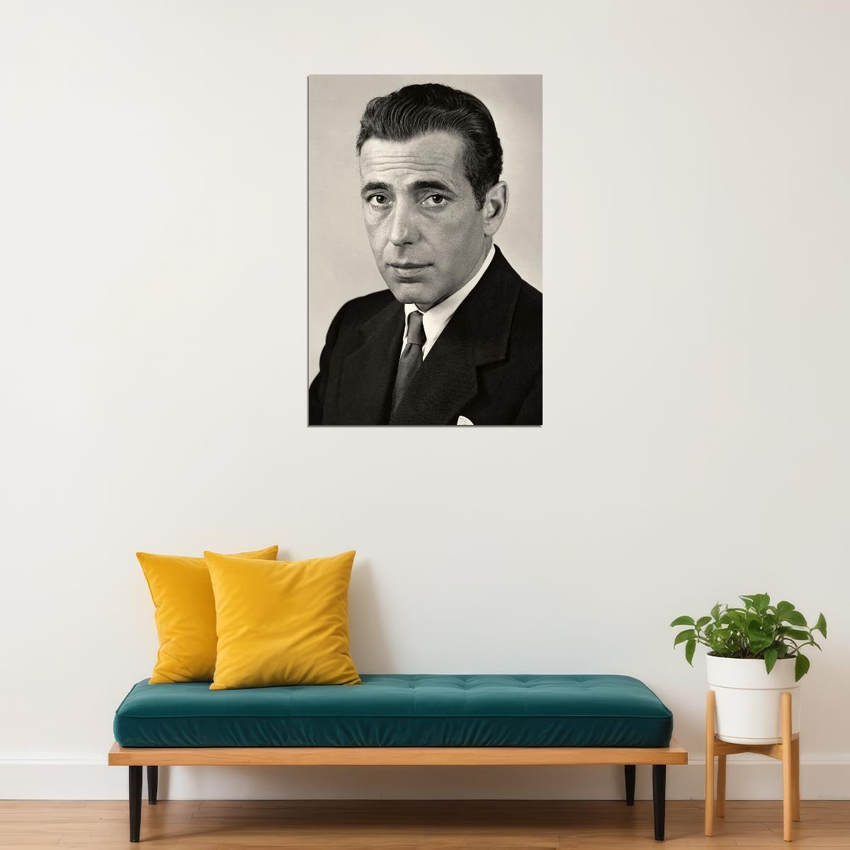 Humphrey Bogart American Actress Poster Wall Art Print Home Wall Decor - xonomax