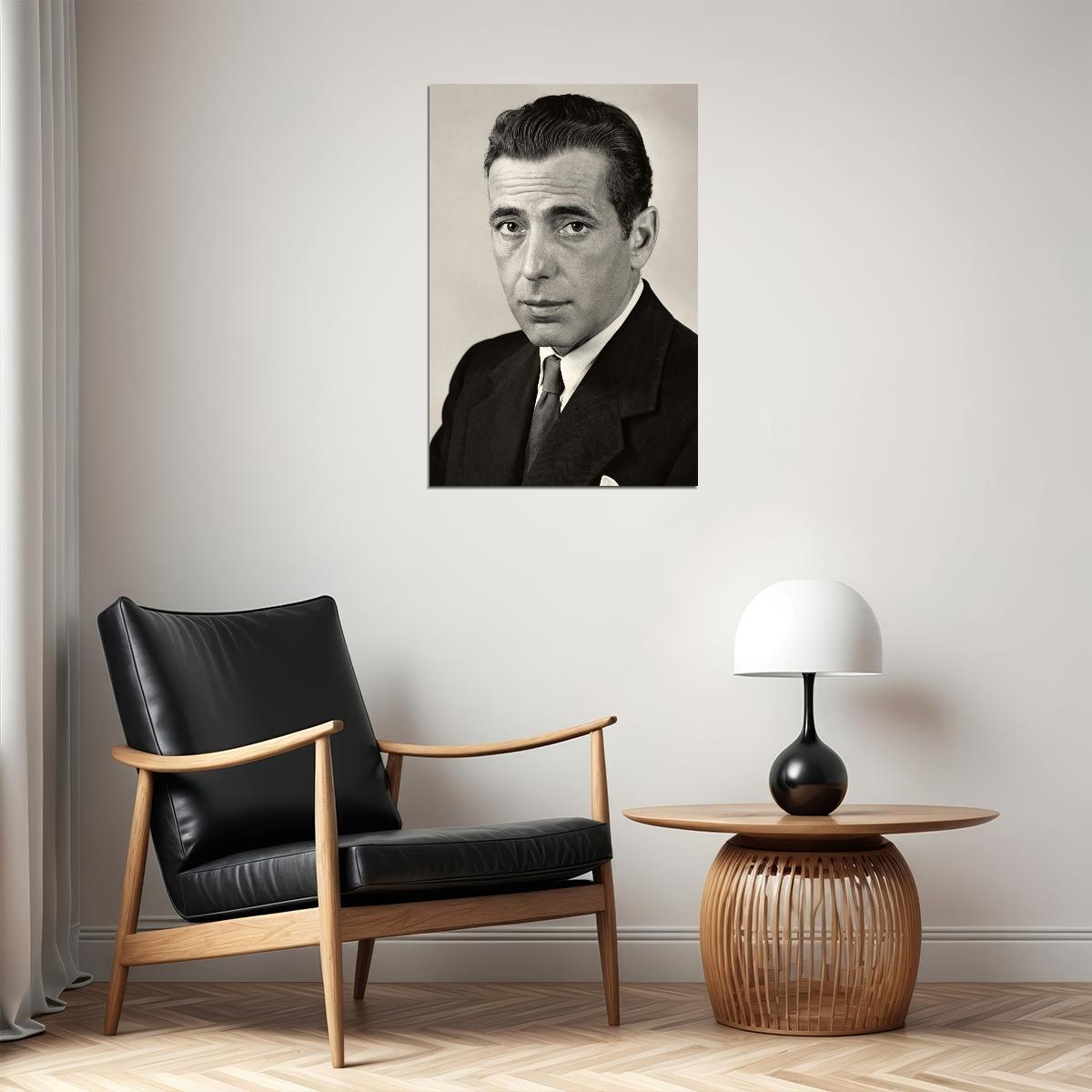 Humphrey Bogart American Actress Poster Wall Art Print Home Wall Decor - xonomax