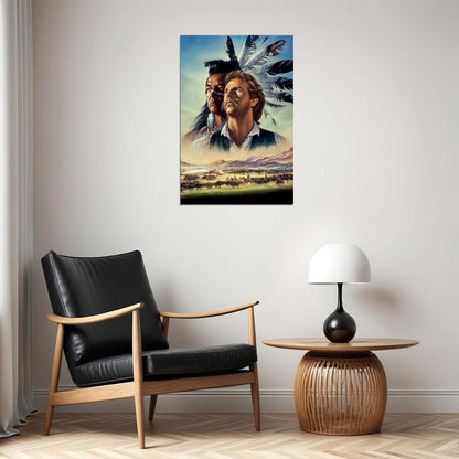 Dances With Wolves Movie Adventure Drama Poster Wall Art Print Home Wall Decor - xonomax