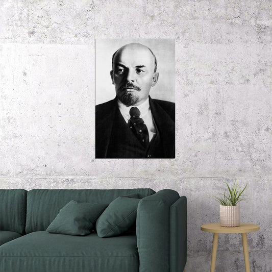 Marx Lenin Posed Socialist Politician Poster Wall Art Print Home Wall Decor