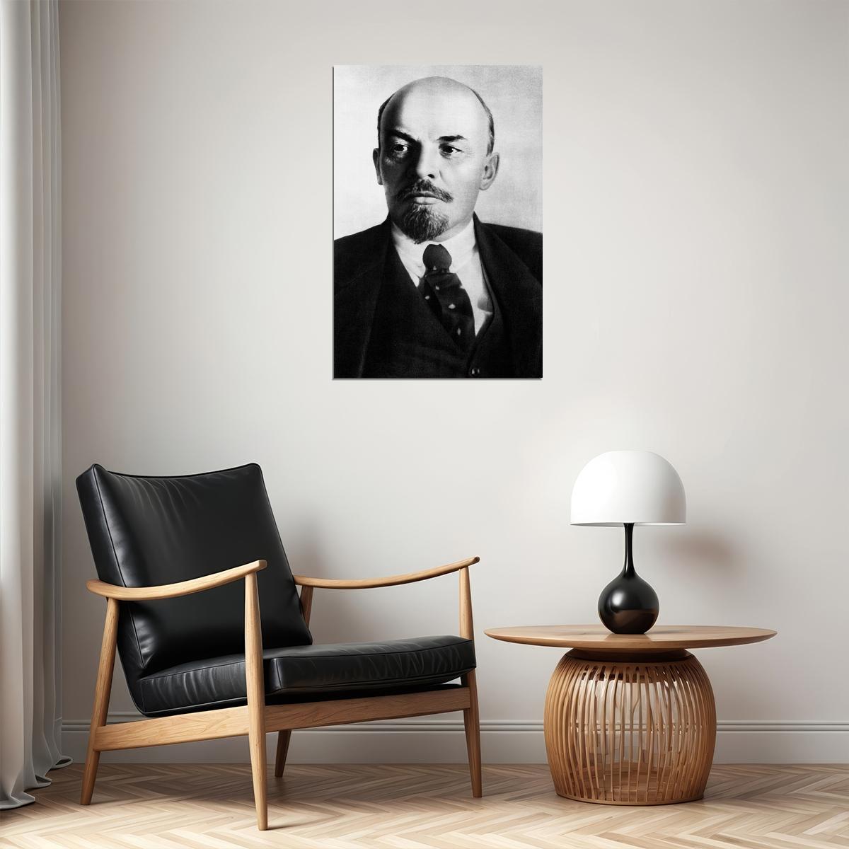 Marx Lenin Posed Socialist Politician Poster Wall Art Print Home Wall Decor