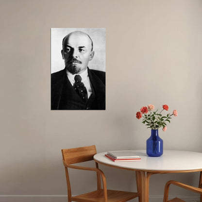 Marx Lenin Posed Socialist Politician Poster Wall Art Print Home Wall Decor