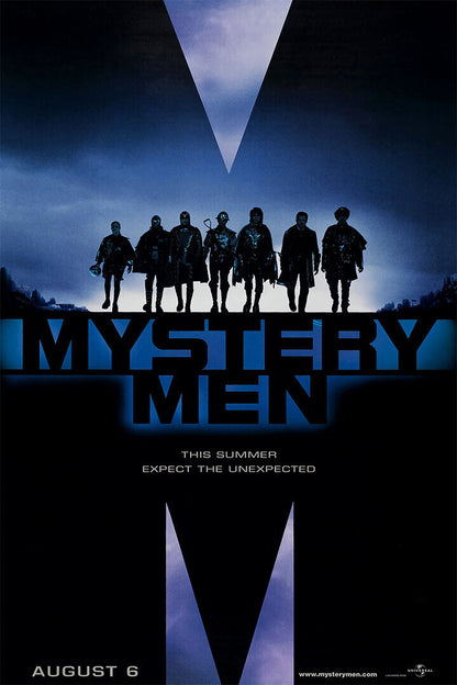 Mystery Men Movie Action Fantasy Characters Poster Wall Art Print Home Wall Decor