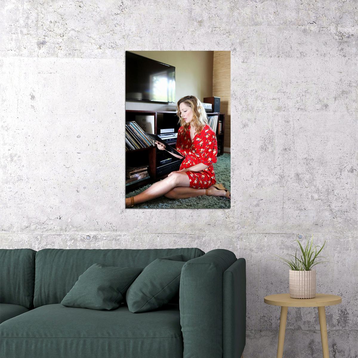 Judy Sexy Model Fan Club Of America Fashion Poster Wall Art Print Home Wall Decor