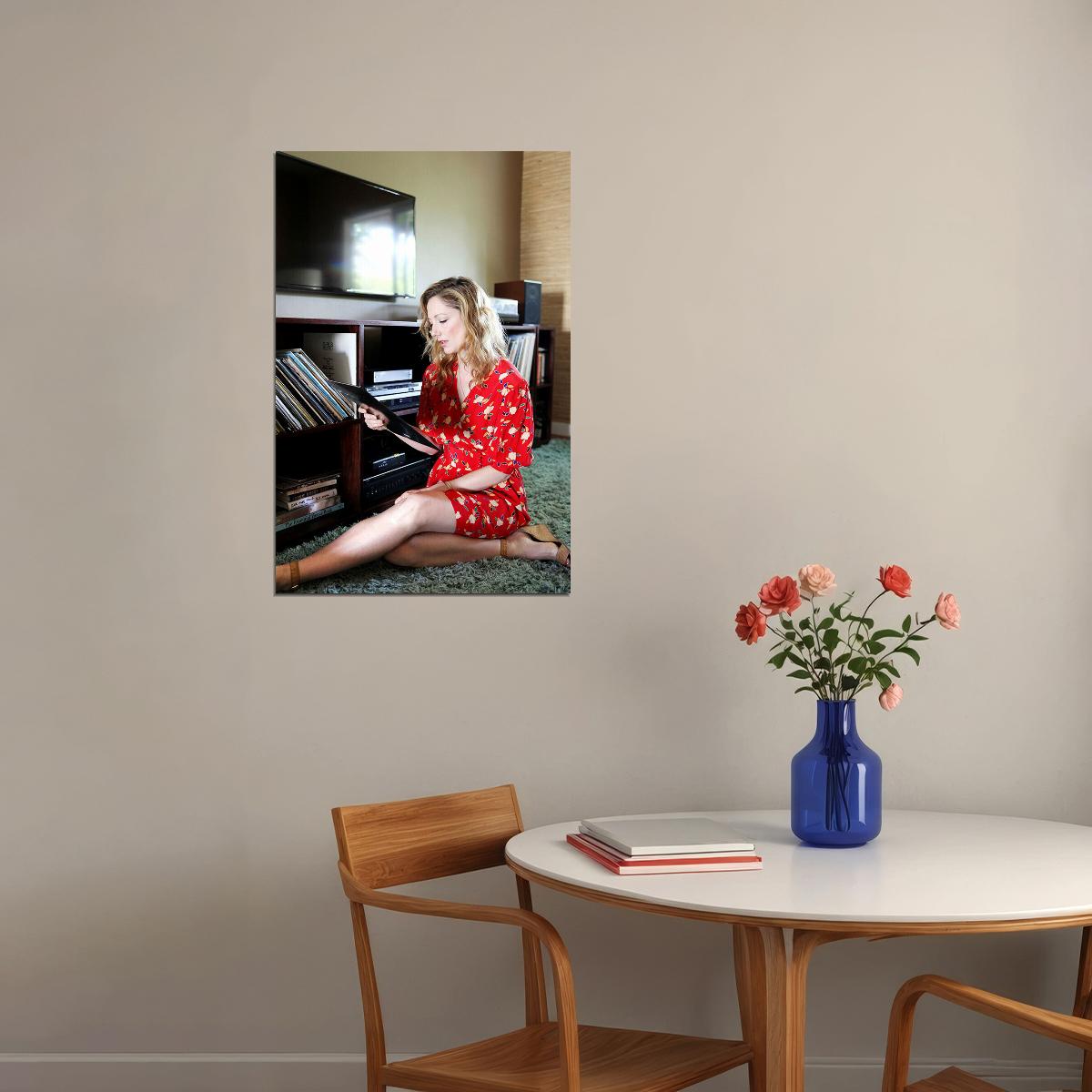 Judy Sexy Model Fan Club Of America Fashion Poster Wall Art Print Home Wall Decor