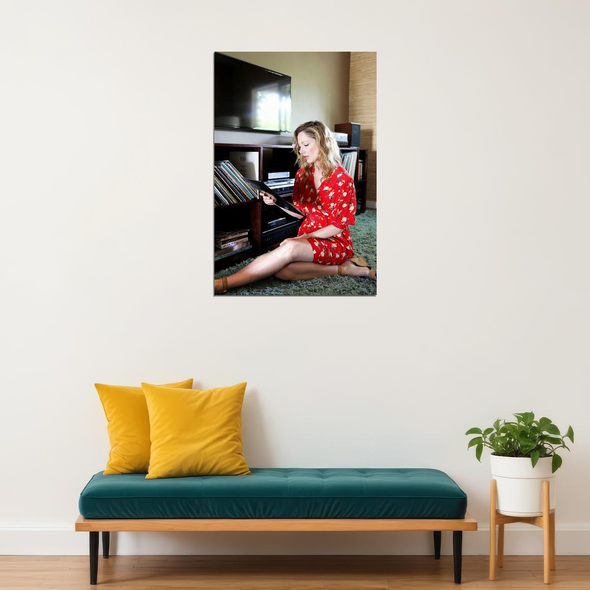 Judy Sexy Model Fan Club Of America Fashion Poster Wall Art Print Home Wall Decor