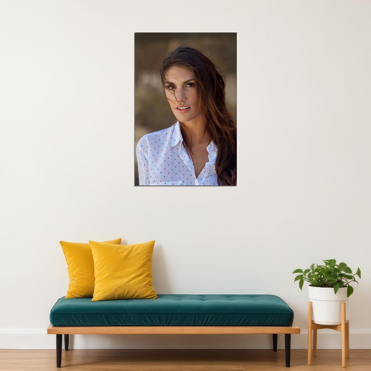 August Sexy Female Model Actor Poster Wall Art Print Home Wall Decor