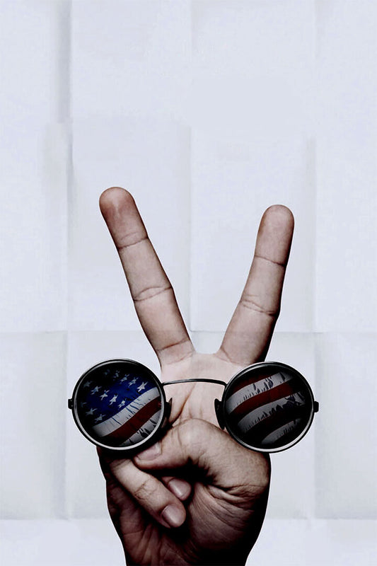U.s. Vs. John Lennon Movie Documentary Music Poster Wall Art Print Home Wall Decor