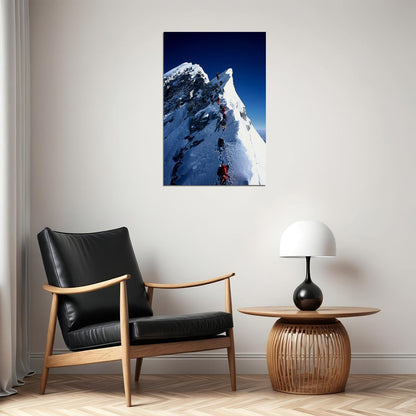 Snow At Everest Landscape Nature Poster Wall Art Print Home Wall Decor