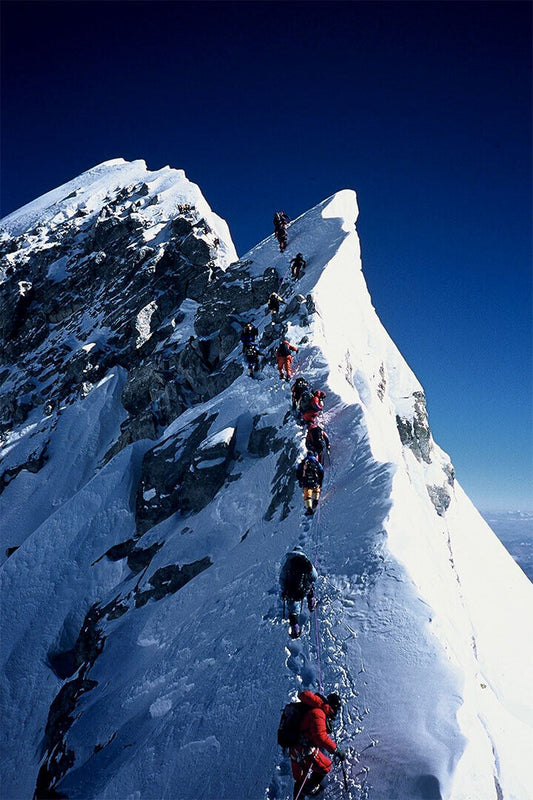 Snow At Everest Landscape Nature Poster Wall Art Print Home Wall Decor