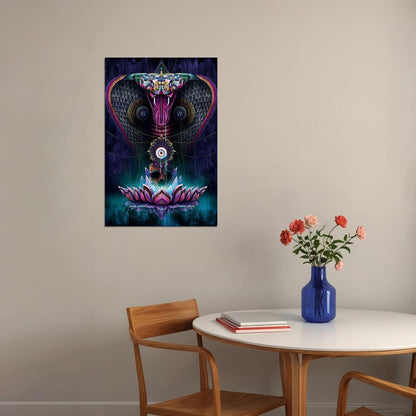 Cobra Reptile Animals Picture Poster Wall Art Print Home Wall Decor
