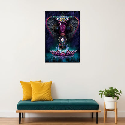 Cobra Reptile Animals Picture Poster Wall Art Print Home Wall Decor