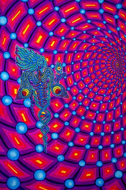 Vivid Phase Space Figure Poster Wall Art Print Home Wall Decor